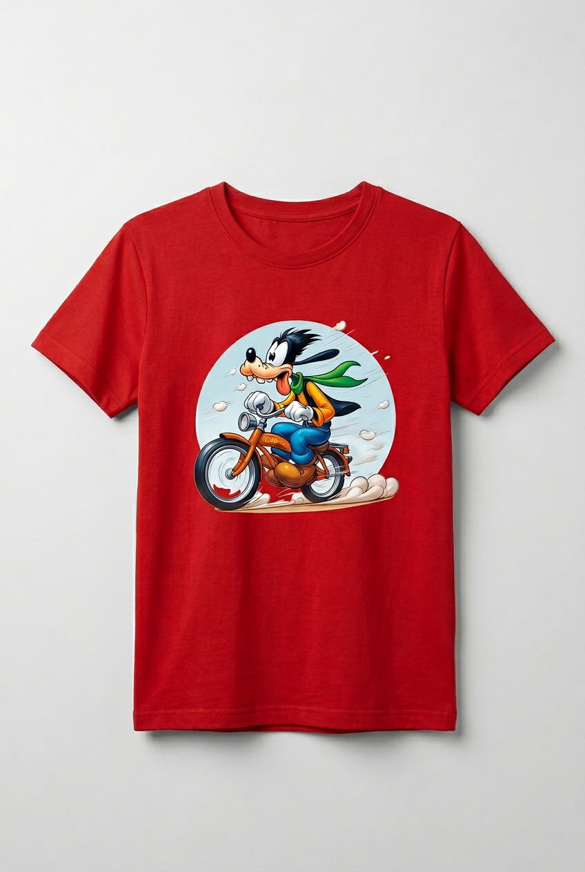 T-Shirt Biker Theme Print