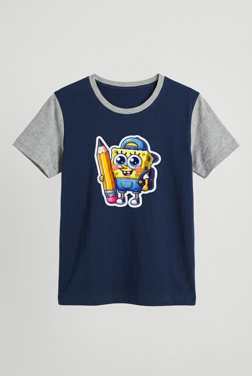 T-Shirt Back to School Theme Print