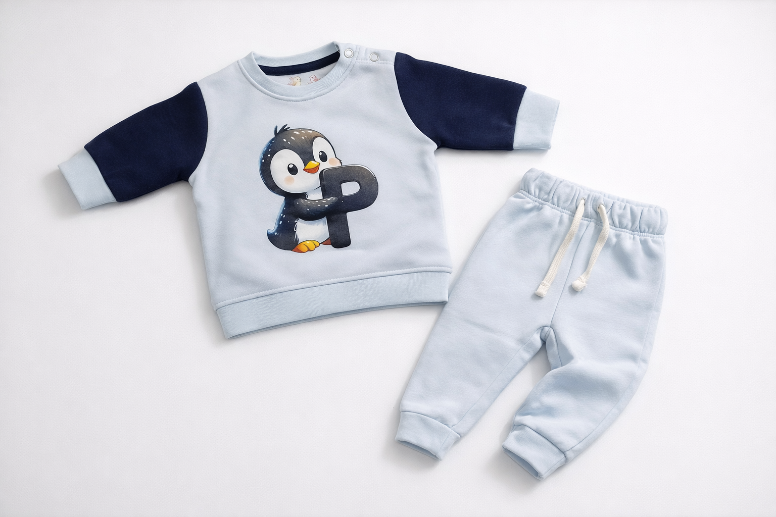 Pajama Suit fleece penguin - Little Hug