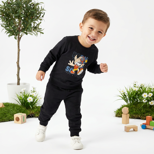 Pajama Suit Terry Mouse with racket - Little Hug