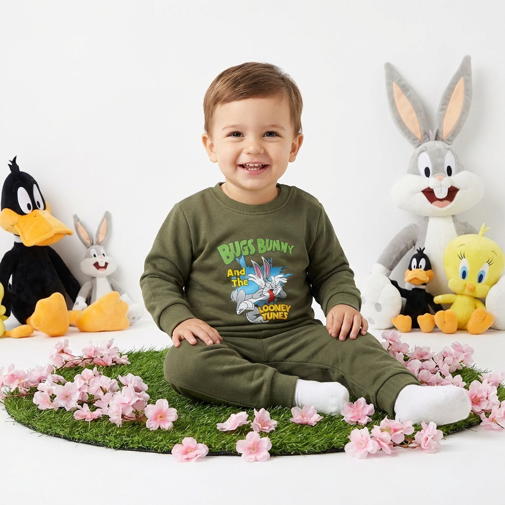 Pajama Suit Terry bugs bunny - Little Hug