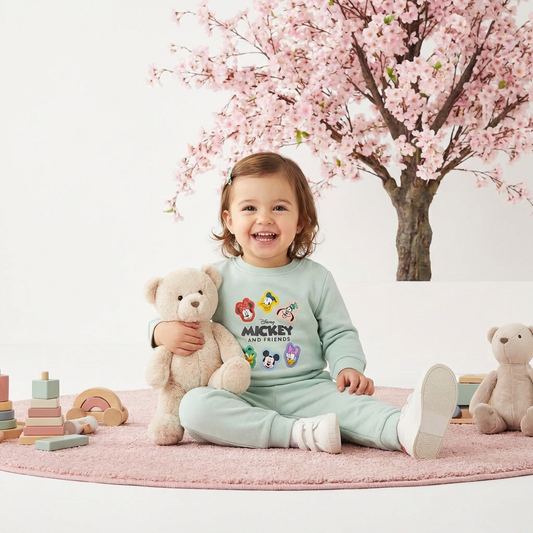 Pajama Suit fleece Mickey Friend - Little Hug