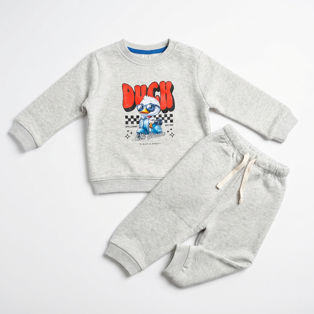 Pajama Suit fleece Duck - Little Hug