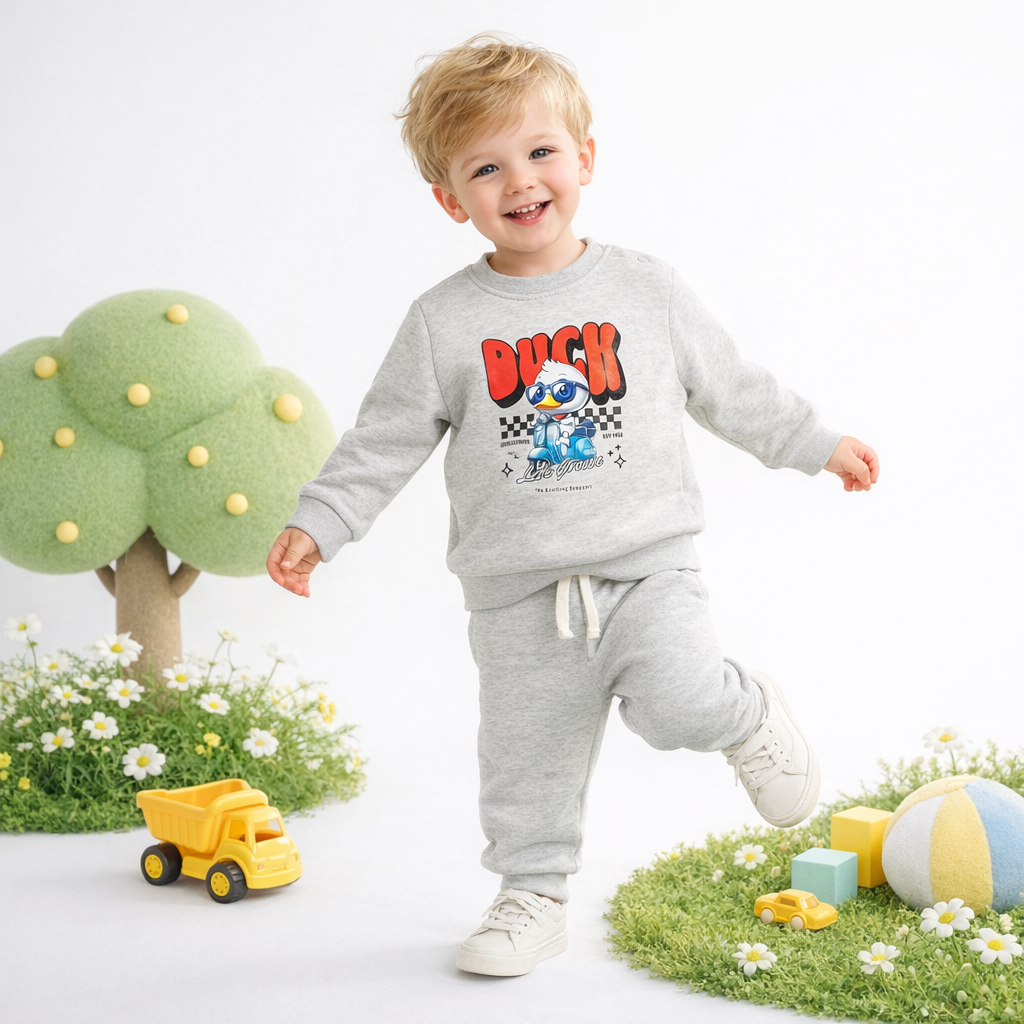 Pajama Suit fleece Duck - Little Hug