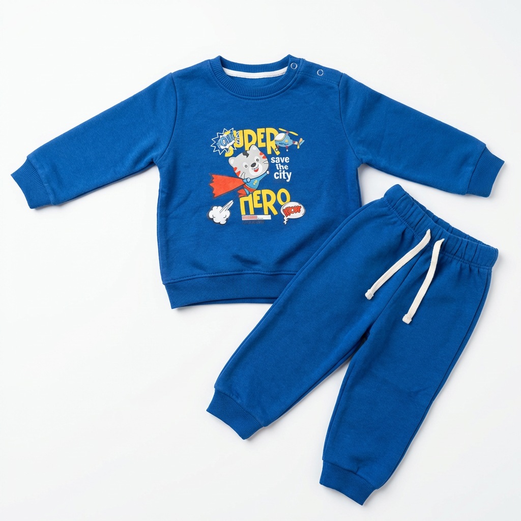 Pajama Suit fleece Super hero - Little Hug