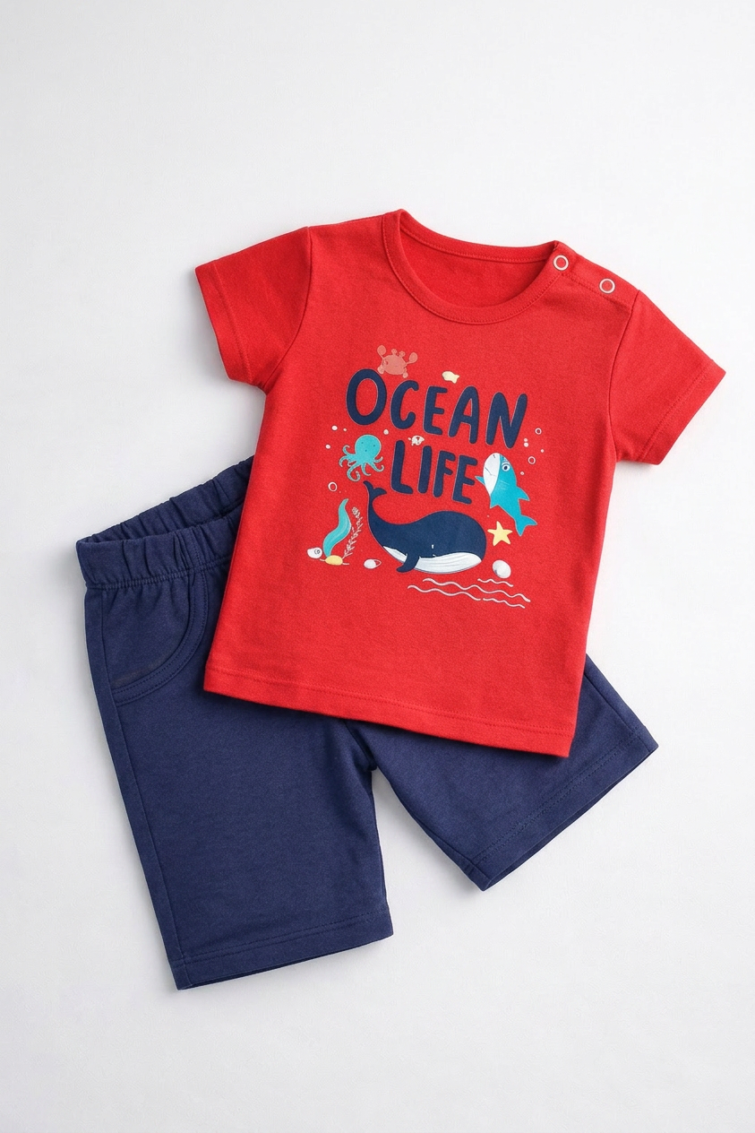 Knicker Suit Whale Print