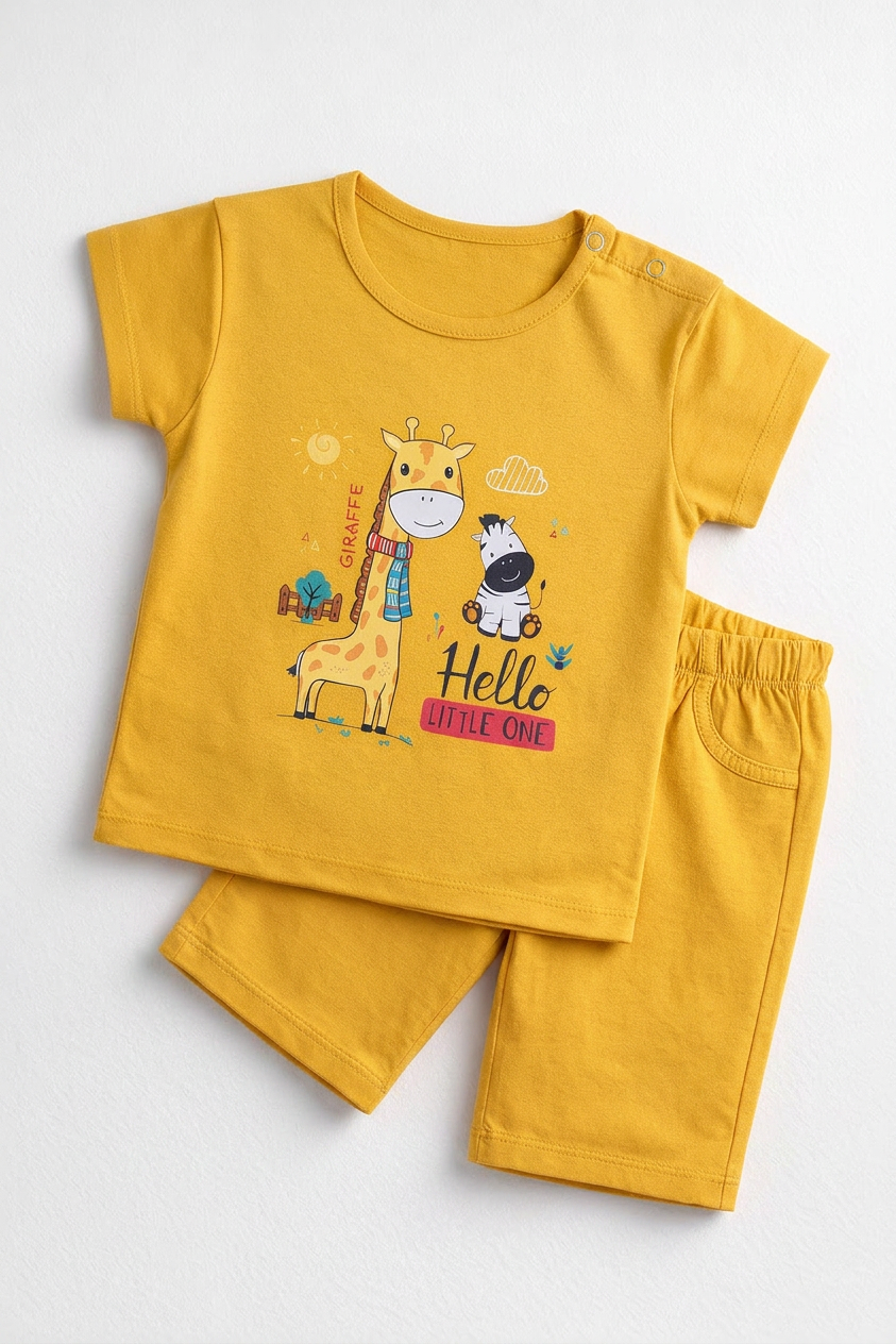 Knicker Suit Giraffe Print
