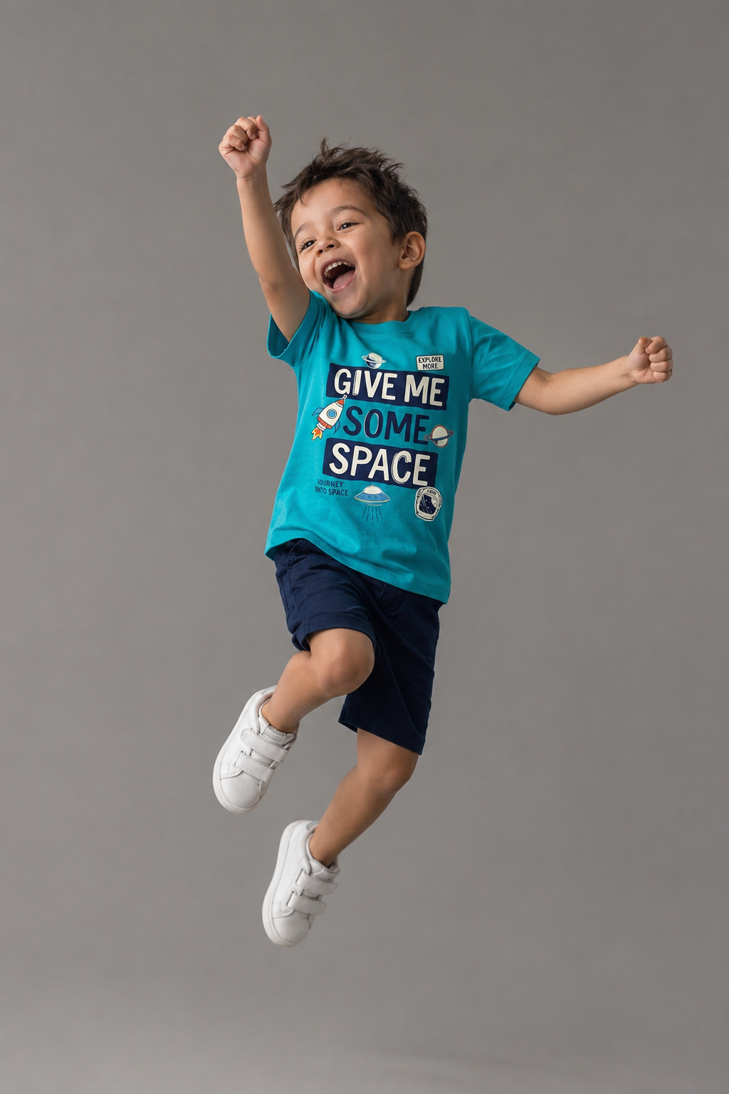 Boys T-Shirt Space Theme Print
