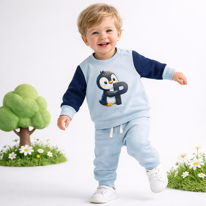 Pajama Suit fleece penguin - Little Hug