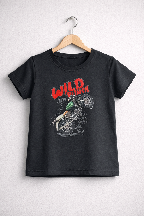 T-Shirt Motor Bike Theme Print