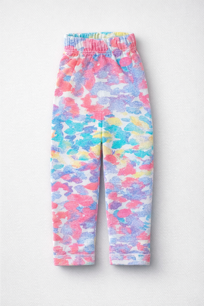 Girls Tight Suit Fantastic Print