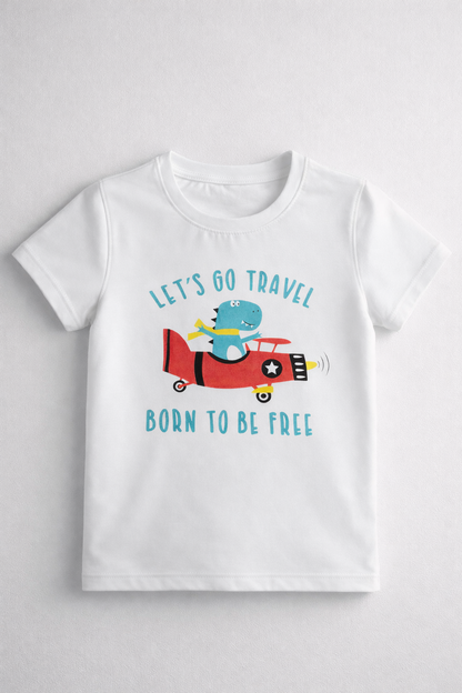 T-Shirt Aeroplane Theme Print