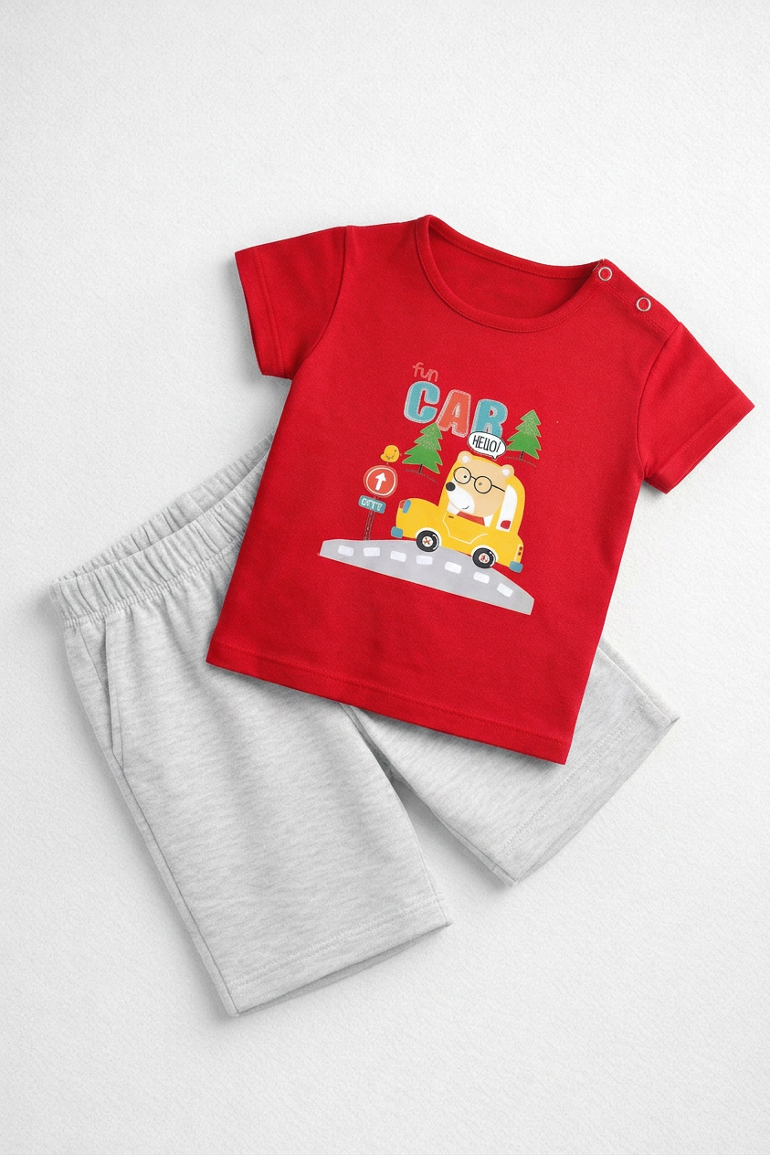 Knicker Suit Car Print