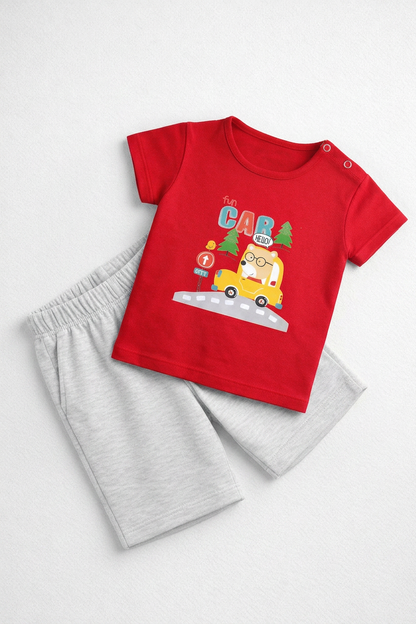 Knicker Suit Car Print