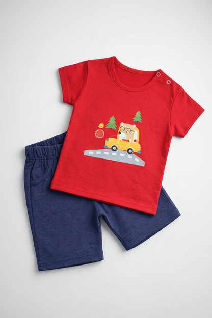 Knicker Suit Car Print