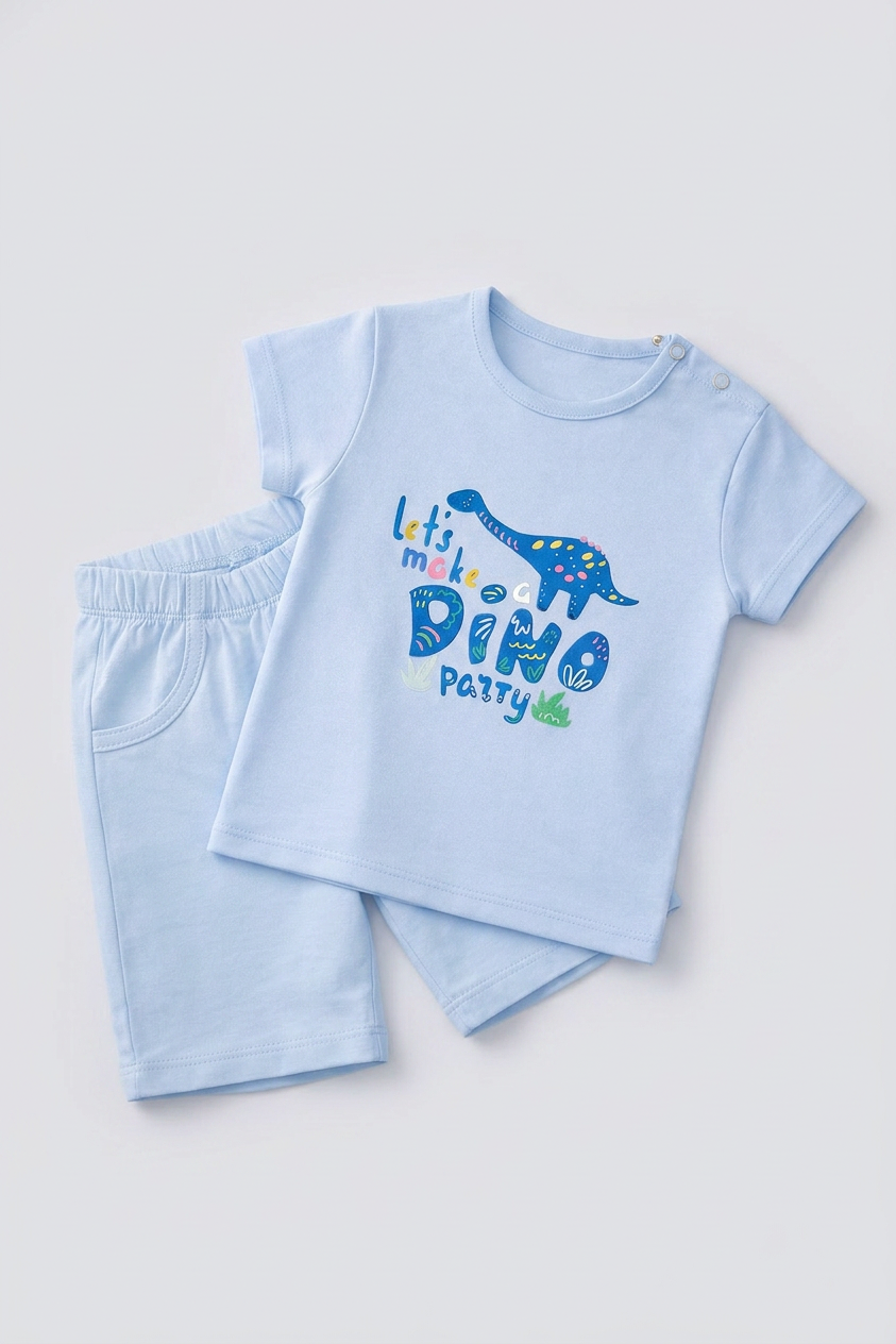 Knicker Suit Dino Theme Print
