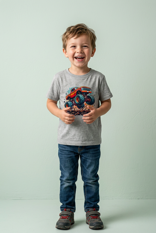 T-Shirt Truck Theme Print