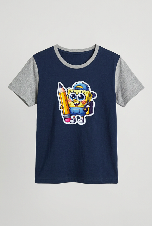 T-Shirt Back to School Theme Print
