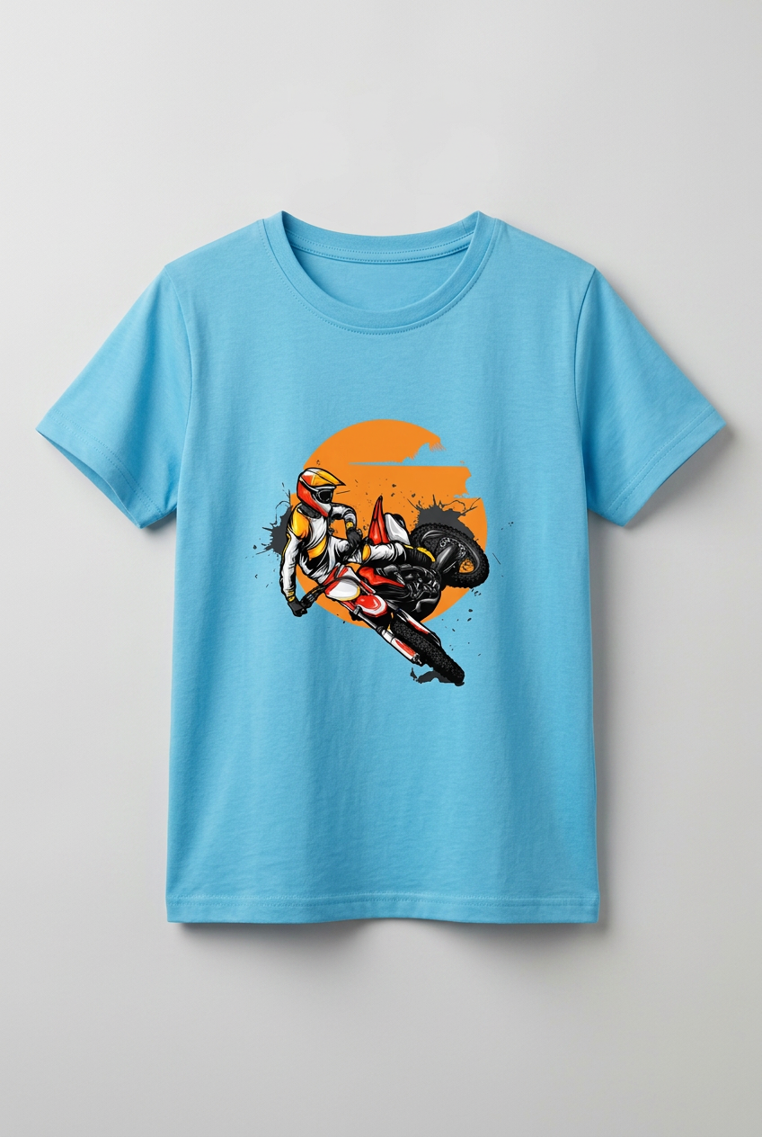 T-Shirt Biker Theme Print