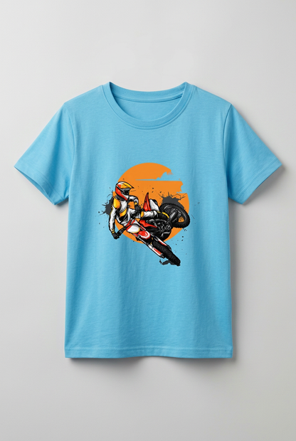 T-Shirt Biker Theme Print