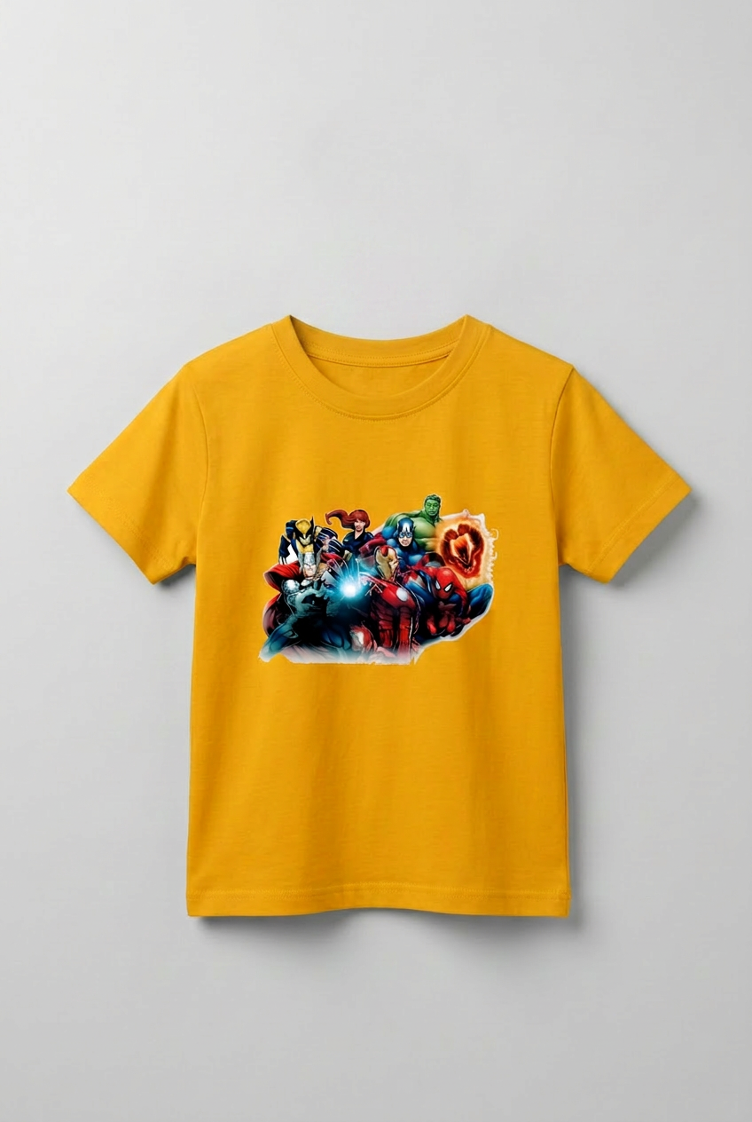 Boys T-Shirt Avengers Print