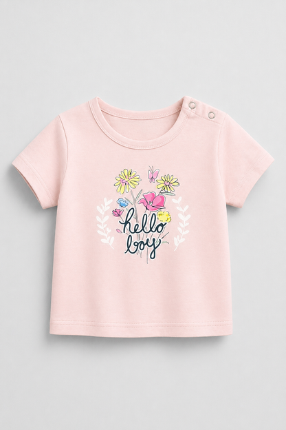 Girls Tight Suit Flowers Print